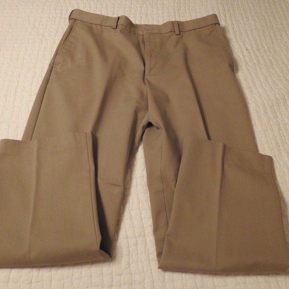 Men's Savane Dress/Casual Pants. Size 38 x 30 NWOT. Beige - Picture 4 of 7